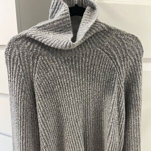 Garage grey turtleneck sweater, size medium